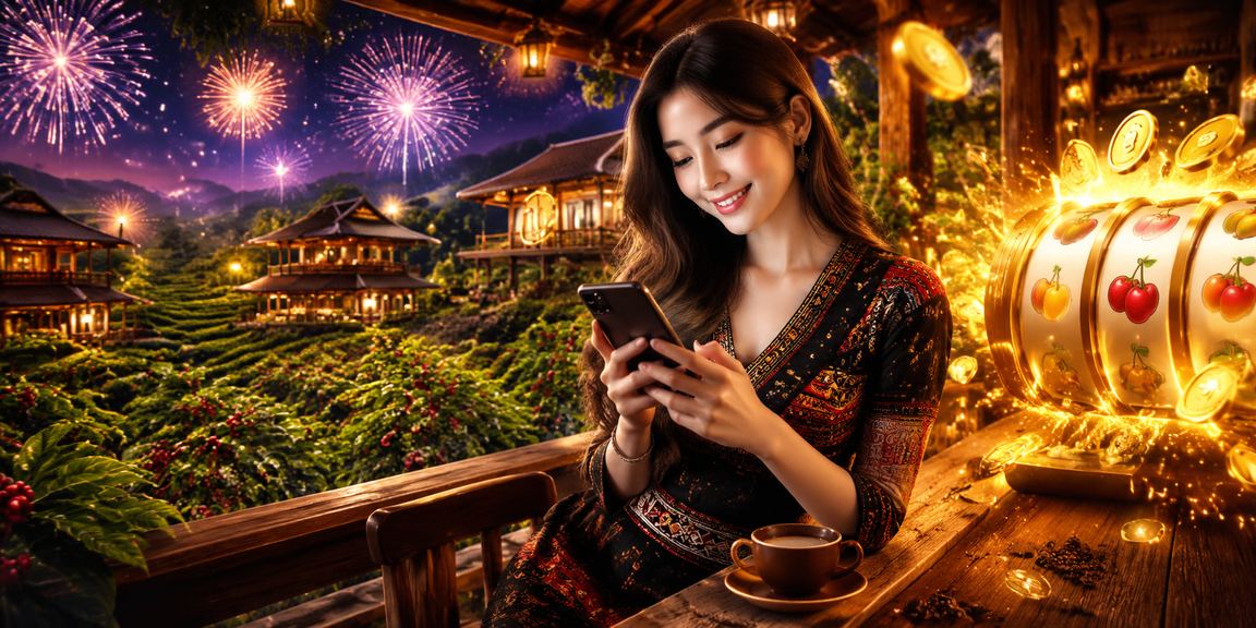 Người dùng Buôn Ma Thuột chơi slot game và quản lý giao dịch qua điện thoại